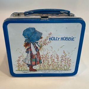 Vintage 1970s Holly Hobbie Lunch Box w/o Thermos